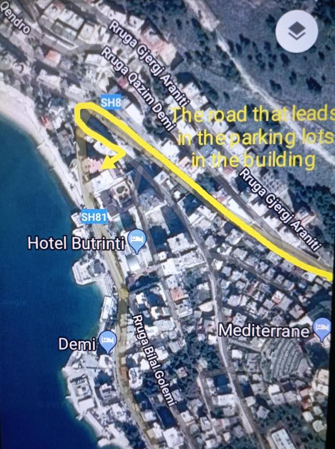 Apartment Alma Sarandë Exterior foto